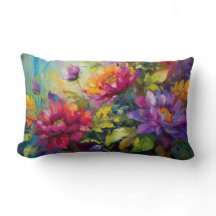 Vintage Vibrant Floral Painting