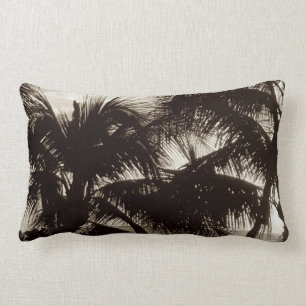 Almofada Lombar Vintage Waikiki Palm