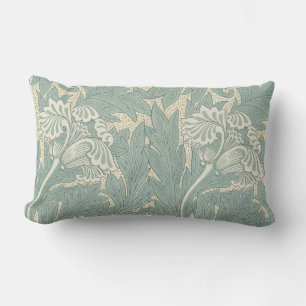 Almofada Lombar Vintage William Morris Tulip Floral Design
