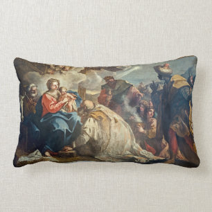 Almofada Lombar Virgem Maria Jesus Adoração de Magi