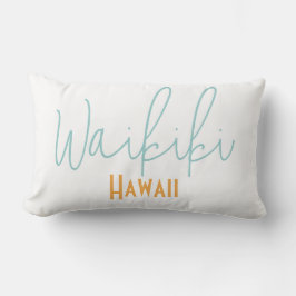 Almofada Lombar Waikiki, Havaí Lembrança de Viagem