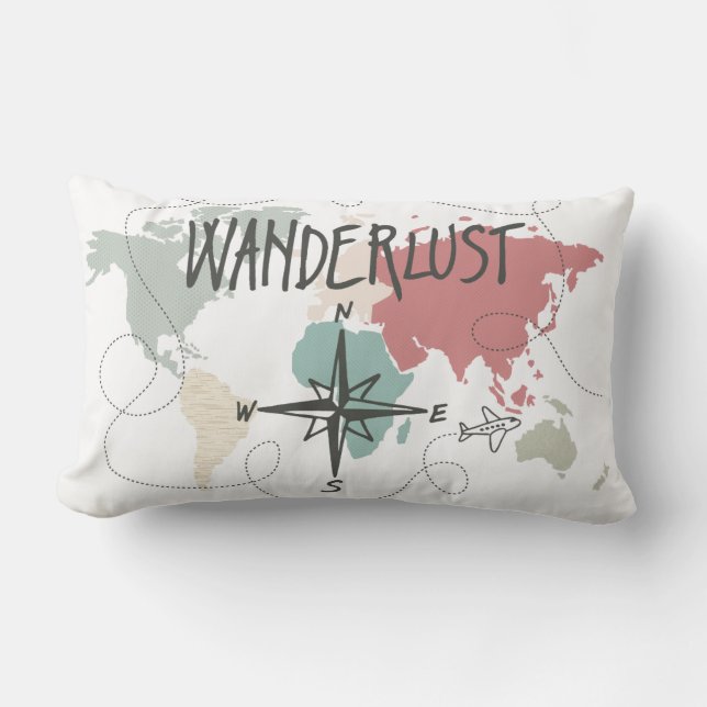 Almofada Lombar Wanderlust (Frente)