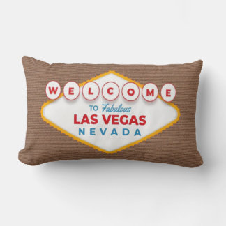 Almofada Lombar Welcome to Fabulous Las Vegas Nevada Trendy Memory