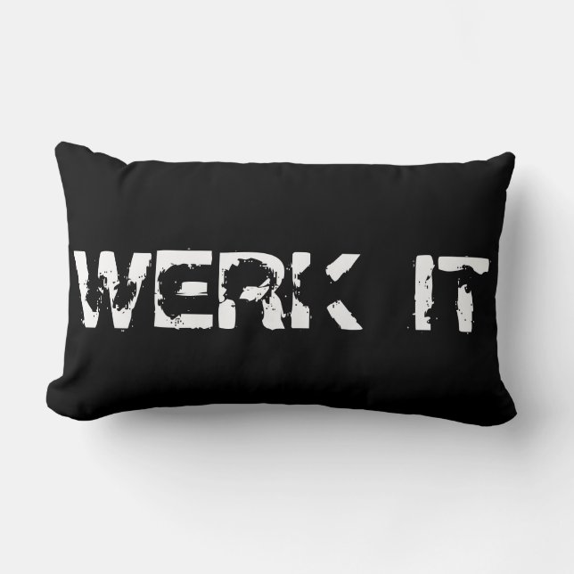 Almofada Lombar WERK ELE Pillo gráfico (Frente)