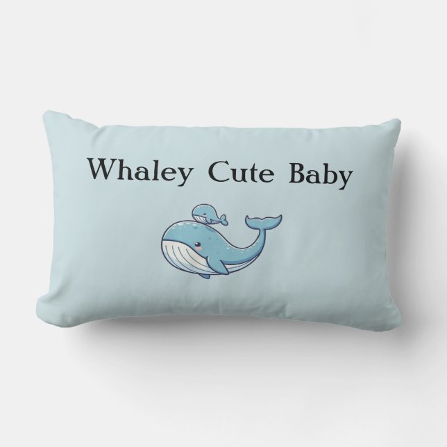 Almofada Lombar Whaley Cute Baby (Frente)