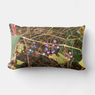 Almofada Lombar Wild Porcelain Berry Vine In Nature Throw Pillow