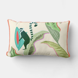 Almofada Lombar Wildlife Friendship - SOS Lemur -Cotton