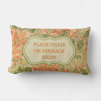 Almofada Lombar William Morris Personalizado Travesseiro Floral Ex