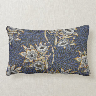 Almofada Lombar William Morris Tulip e Willow Floral