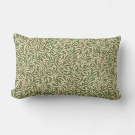 Almofada Lombar William Morris Willow Bough Green Willow Leaves