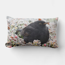 Almofada Lombar Winter Blackbird