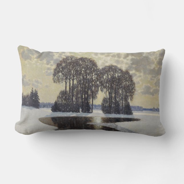 Almofada Lombar Winter (por Vilhelms Purvitis) (Frente)