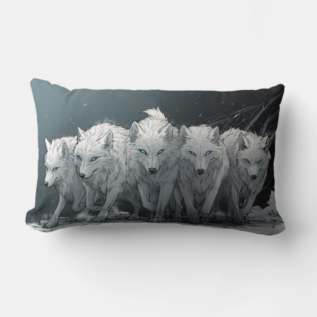 Almofada Lombar Wolf Pack (Frente)