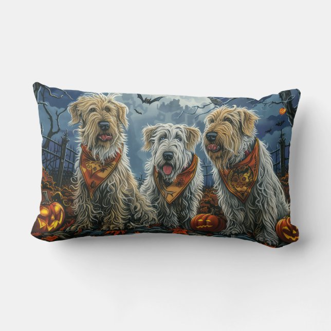 Almofada Lombar Wolfhound Halloween Spooky (Verso)