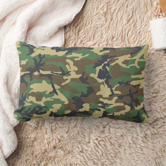 Almofada Lombar Woodland Camo (Cobertor)