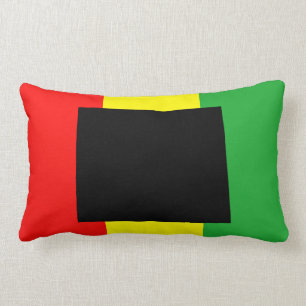 Almofada Lombar Wyoming com cores de Rasta