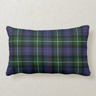 Almofada Lombar Xadrez Clan MacKenzie Purple Green Check Tartan