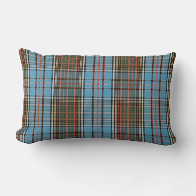 Almofada Lombar Xadrez Rustic Tartan Classic (Frente)