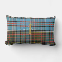 Xadrez Tartan Monograma Script Clan Anderson Rusti