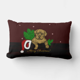 Almofada Lombar XMas puppy