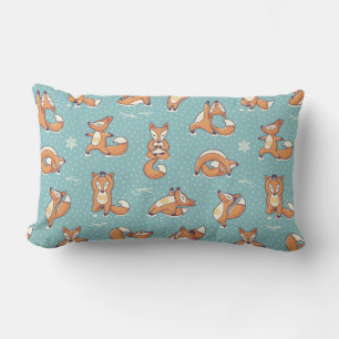 Almofada Lombar Yoga Foxes