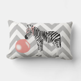 Almofada Lombar Zebra de Goma de Mascar Sopra Bolha