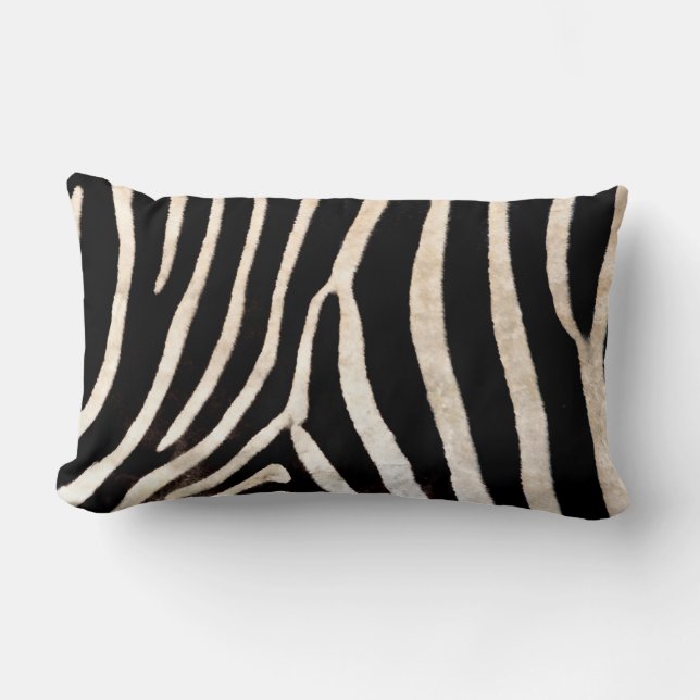 Almofada Lombar Zebra Stripe/Ocultar Travesseiro decorativo, Lumba (Frente)