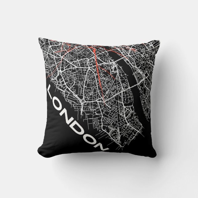 Almofada London Design Pillow (Frente)