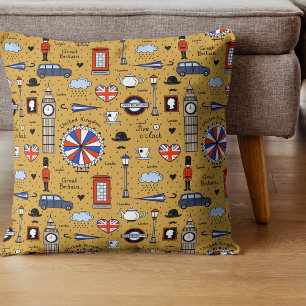 Almofada Londres Doodles