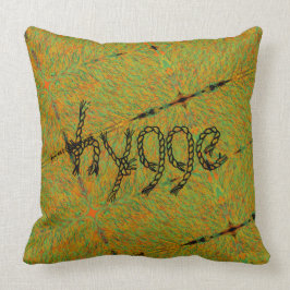 Almofada loopy abstrato art hygge (conforto) com ropeletter