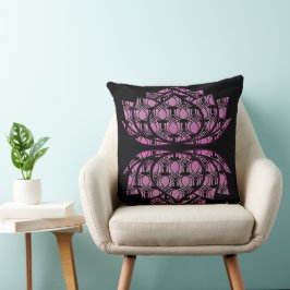 Almofada Lotus violeta-vermelha