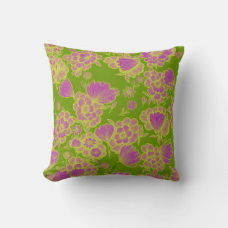 Almofada Lou Green 💚💜 Floral Barroco