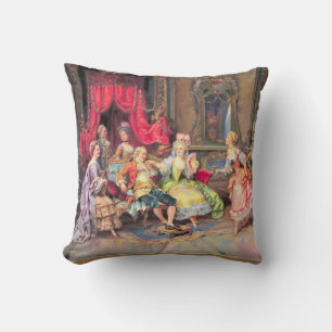 Almofada Louis XV French Colorful Motif