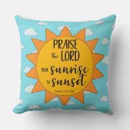 Almofada Louvor ao Senhor Sol