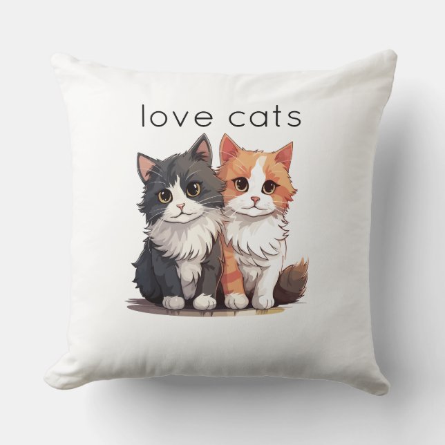 Almofada Love Cats (Frente)