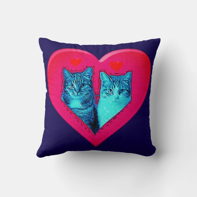 ALMOFADA LOVE CATS (Verso)