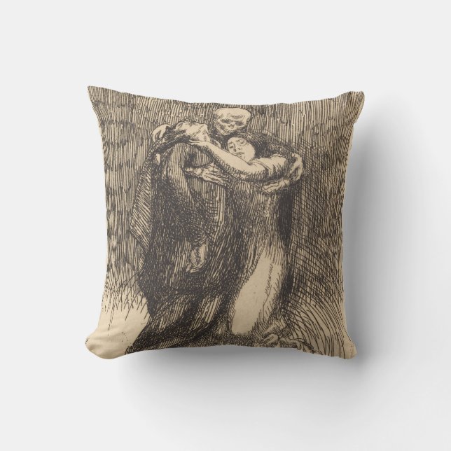 Almofada Love Consecated (por Paul-Albert Besnard) (Frente)