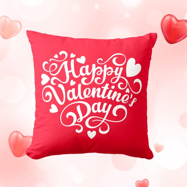 Almofada Love Dia de os namorados Red (Criador carregado)