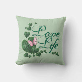 Almofada Love life throw pillow