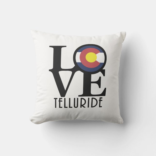 Almofada LOVE Telluride Colorado (Frente)