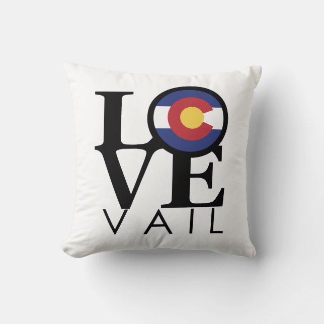 Almofada LOVE Vail Colorado (Frente)