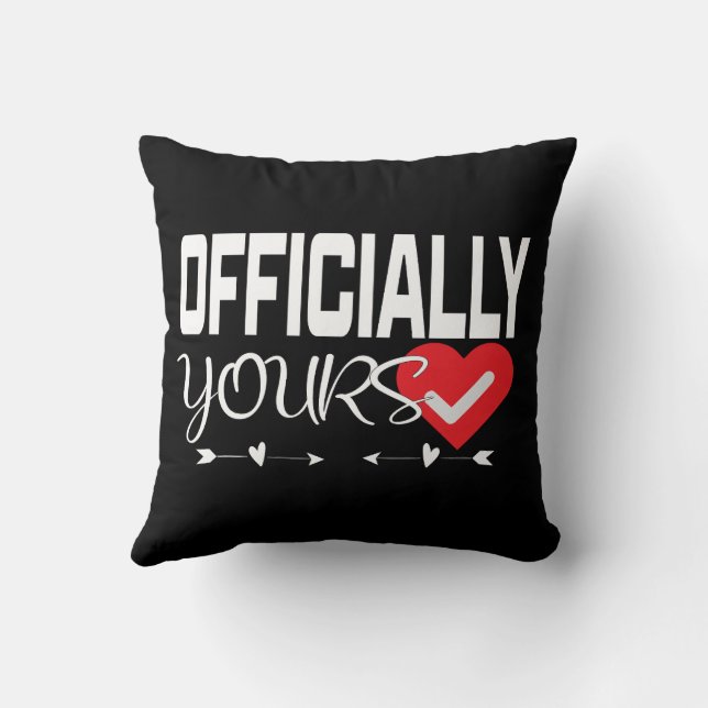 Almofada Love Verified Heart Checkmar (Verso)