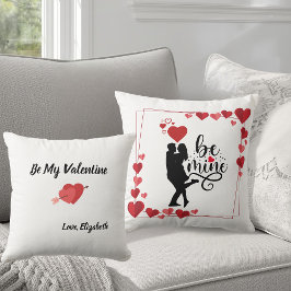 Almofada Love Vibes Personalized Throw Pillow