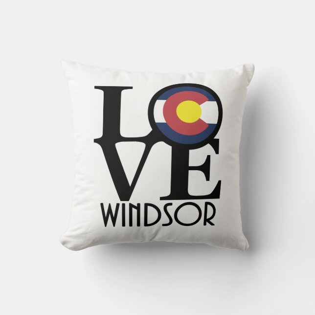 Almofada LOVE Windsor Colorado Colorado (Frente)