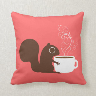 Almofada Lover de café de esquilo
