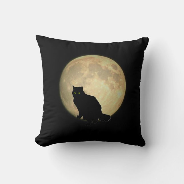 Almofada Lua cheia três felinos (Frente)