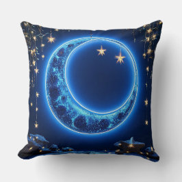 Almofada Lua crescida brilhante