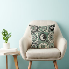 Almofada Lua do Travesseiro decorativo Boho e Ênfase Geomét