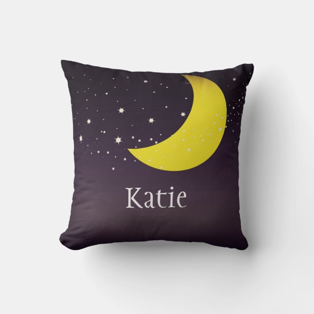 Almofada Lua e estrelas (Frente)