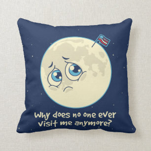 Almofada Lua Triste